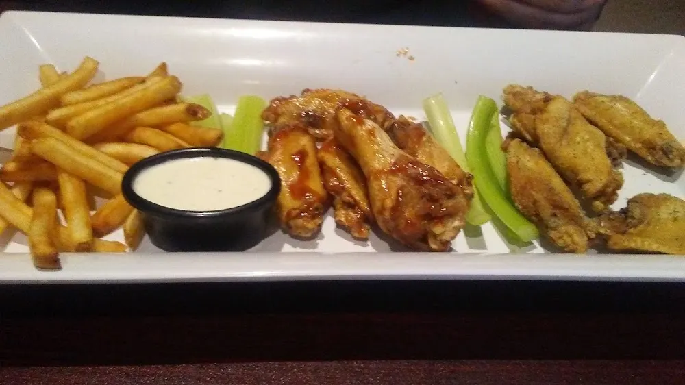 Honey BBQ Wings and Ranch Wings